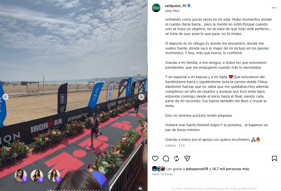 Said Palao presume su primer aniversario de bodas con Alejandra Baigorria y ella tiene ‘fría’ reacción  