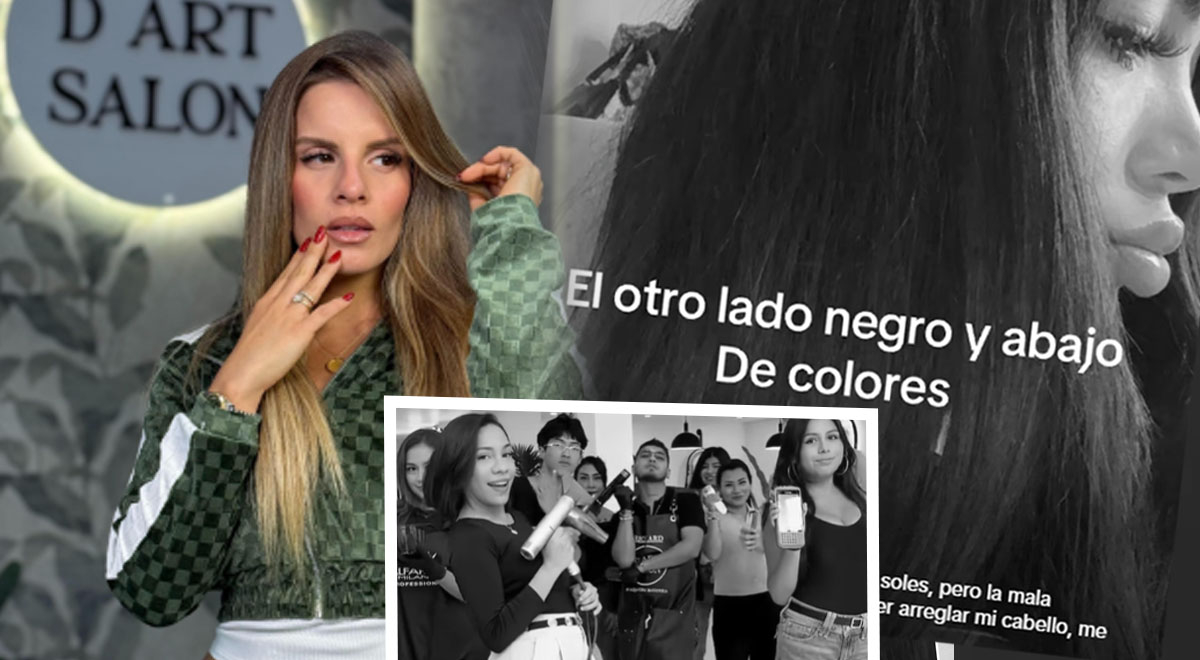 Joven DENUNCIA que peluquería de Alejandra Baigorria le MALOGRÓ el cabello  tras pagar más de MIL SOLES: “Muy angustiada”