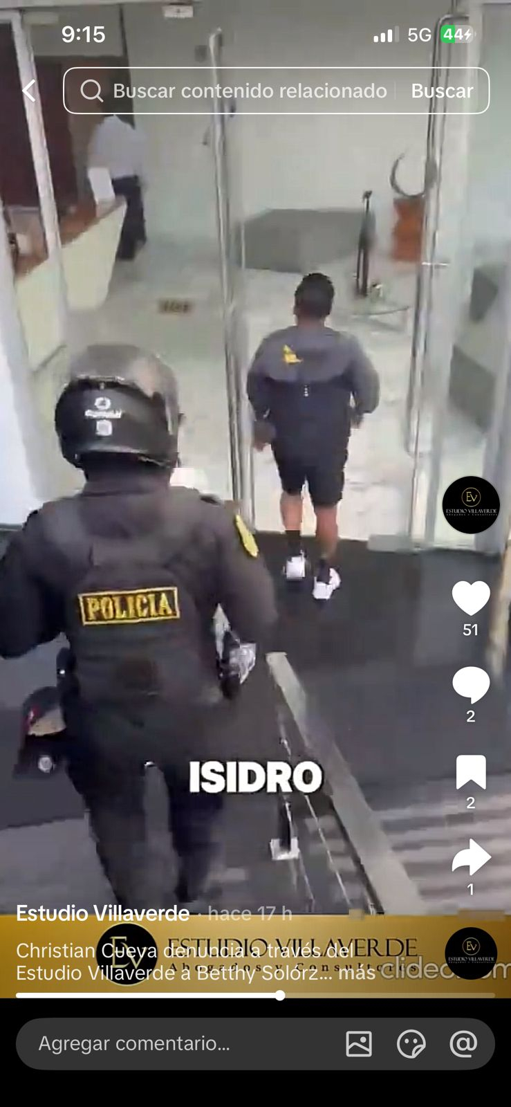 Christian Cueva en la casa de Pamela López  