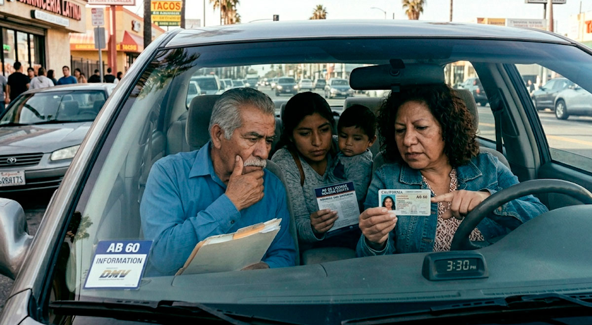 Atención conductores con licencias AB 60 en California: El DMV ...