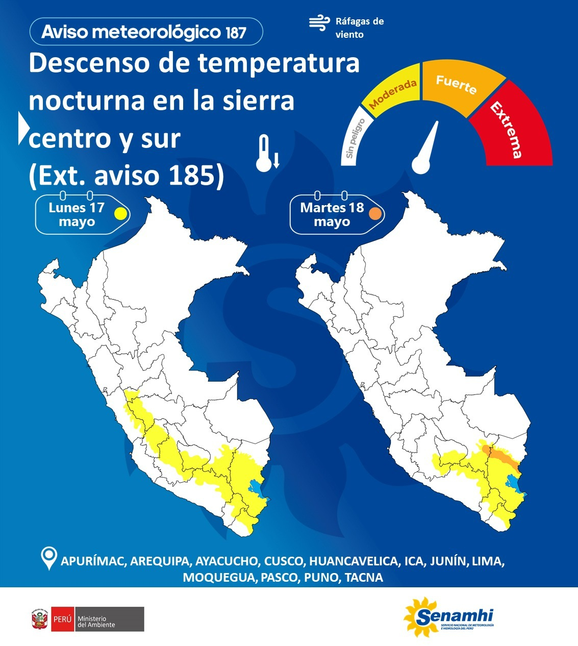 Senamanhi publie des prévisions désastreuses : les températures chuteront à -14°C dans ces régions à partir d’aujourd’hui
