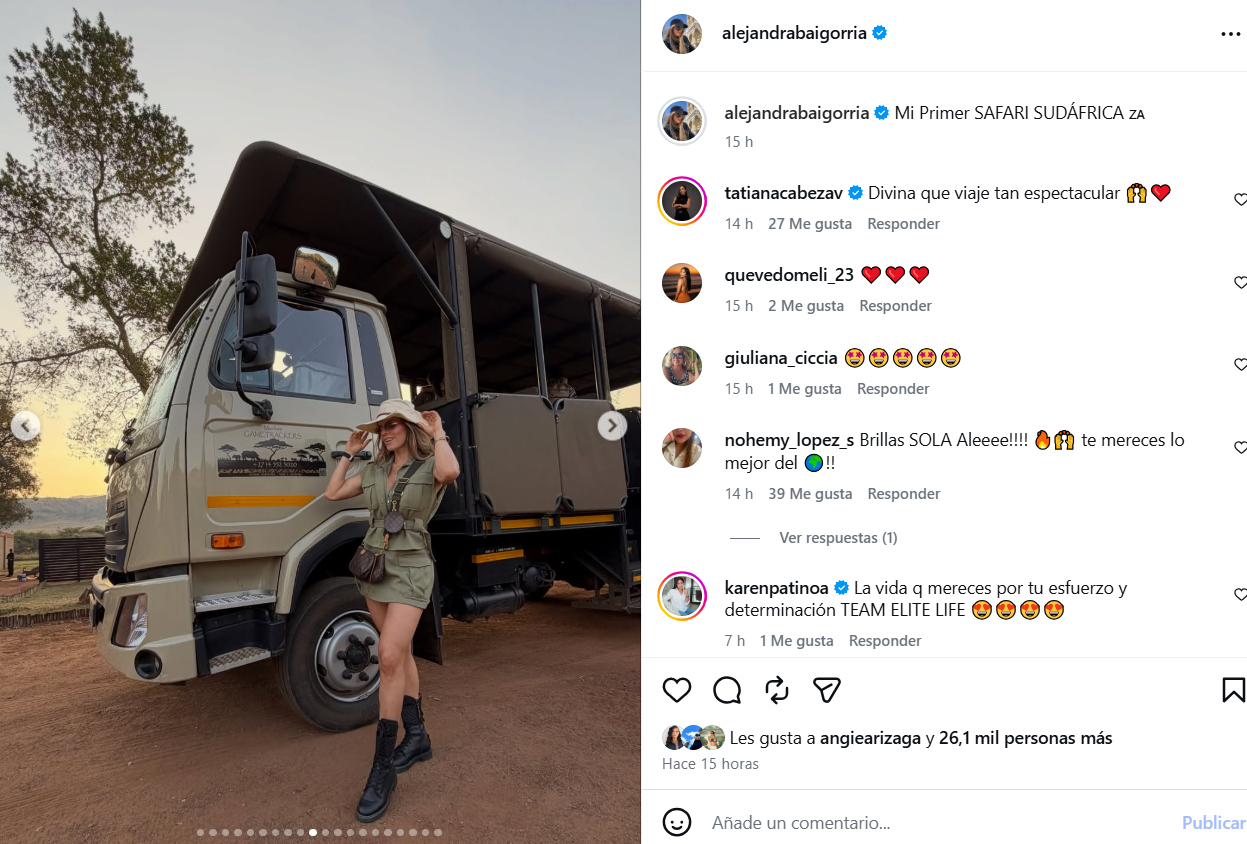 Alejandra Baigorria hace ‘desplante’ a Said Palao y su hija con impensada decisión en África Alejandra Baigorria hace ‘desplante’ a Said Palao y su hija con impensada decisión en África