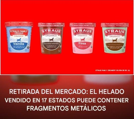 Soins | Ils demandent le rappel massif d’une marque de glace contenant des morceaux de métal : voici ce que l’entreprise a dit