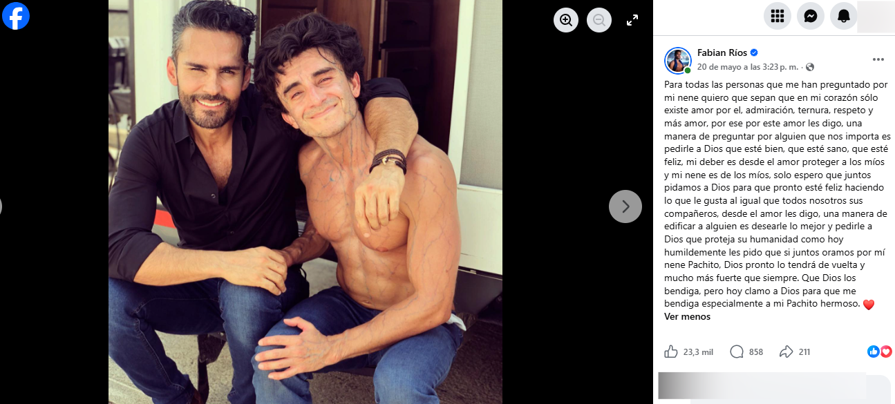 L’acteur de “Breastless Heaven” s’inquiète de sa santé délicate et demande à ses collègues de prier pour lui