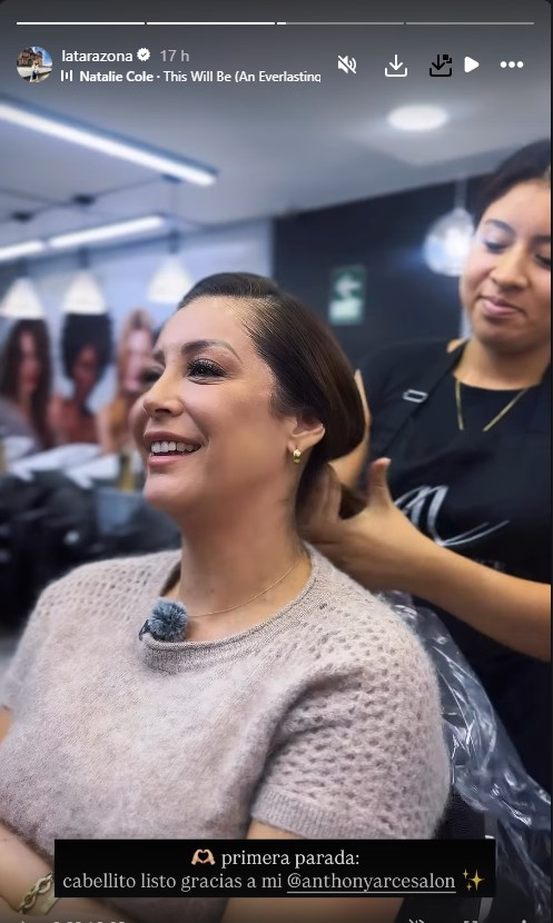 Carla Tarazona illumine les réseaux en montrant les derniers préparatifs de son mariage avec Cristian Dominguez.