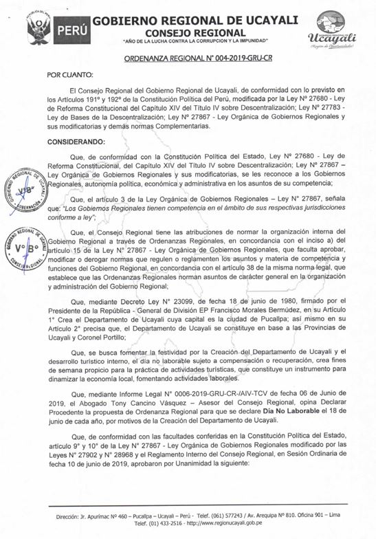 C’est un jour chômé officiel confirmé au Pérou : voici la date et qui en bénéficiera