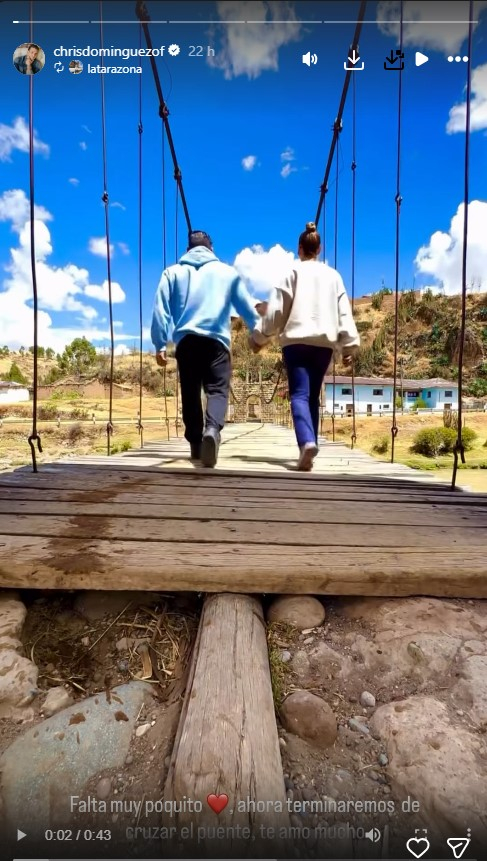 La cloche sonne ! Christian Dominguez et Carla Tarazona commencent le compte à rebours avant leur mariage tant attendu