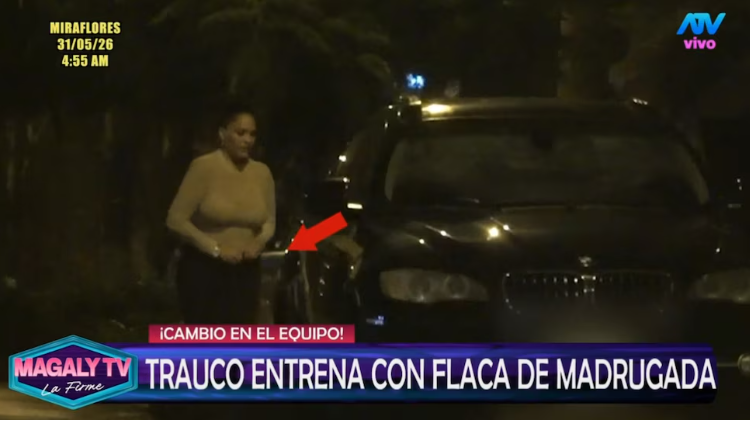 L’identité de la femme Ambayada se révèle avec Miguel Truco tenant son pantalon dans sa « voiture grenouille »