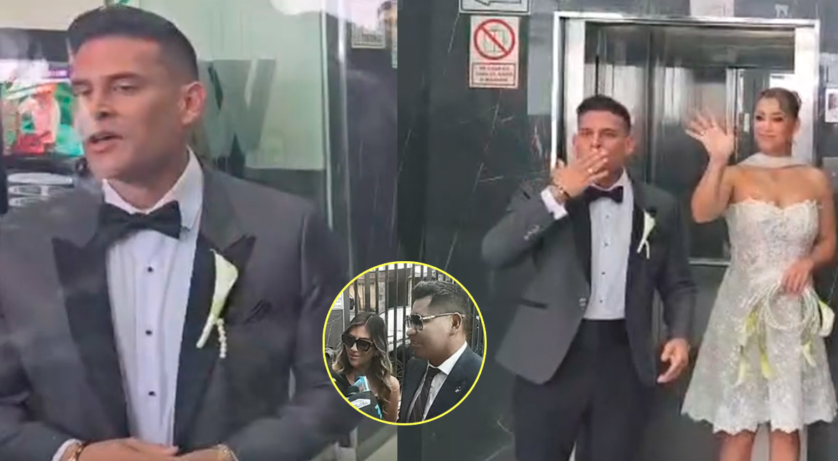 Le costume de mariage de Christian Dominguez a coûté plus de 10 000 soles, révèlent les créateurs