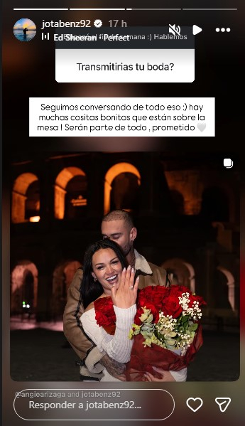 Jota Benz a choqué les fans avec une confession choquante sur son mariage avec Angie Arrizaga.