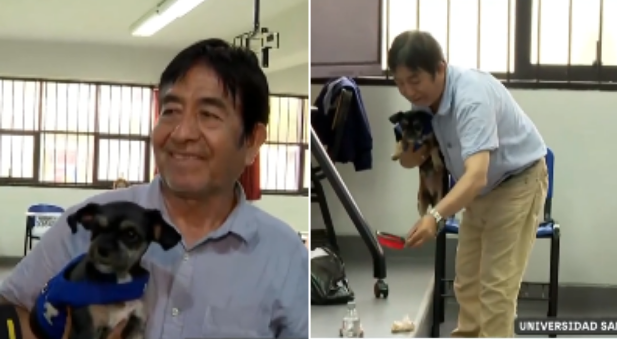 Ciudadano va con su mascota a votar y se queda con ella como miembro de mesa por falta de titulares.  