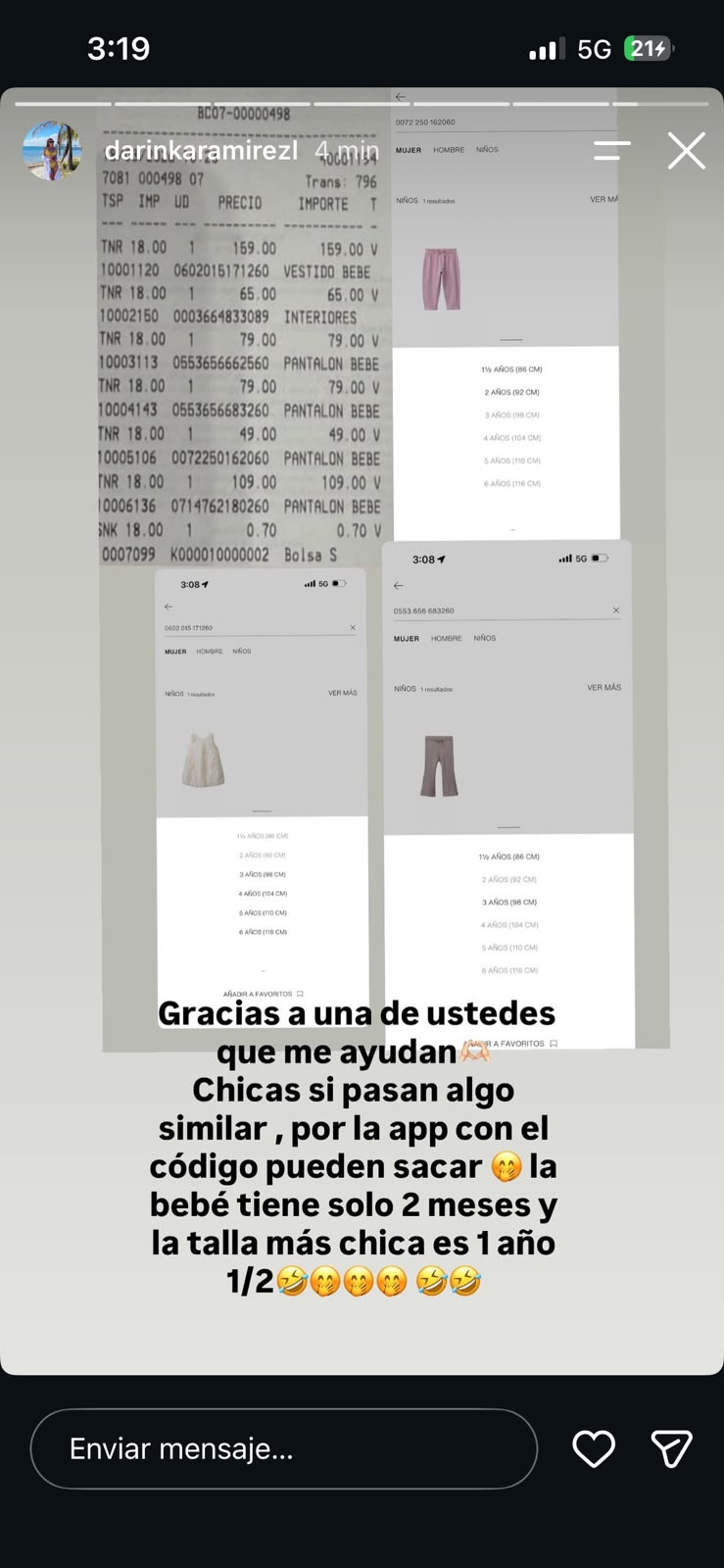 Jefferson Farfan a accusé Daringa Ramirez d'avoir acheté des vêtements pour son deuxième enfant avec l'argent de sa fille. Jefferson Farfan a accusé Darinka Ramirez d'avoir acheté des vêtements pour son deuxième enfant avec l'argent de sa fille.