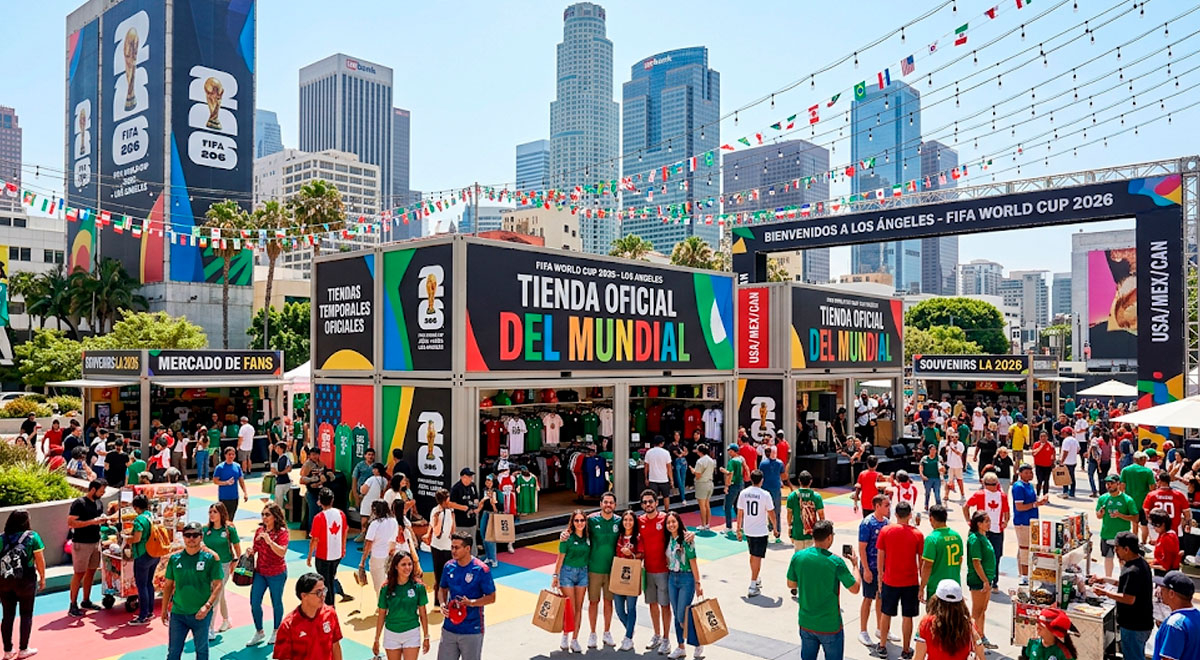 Boutiques éphémères activées pour la Coupe du Monde 2026 à Los Angeles : découvrez où elles se trouvent et ce qu’elles ont à offrir aux fans