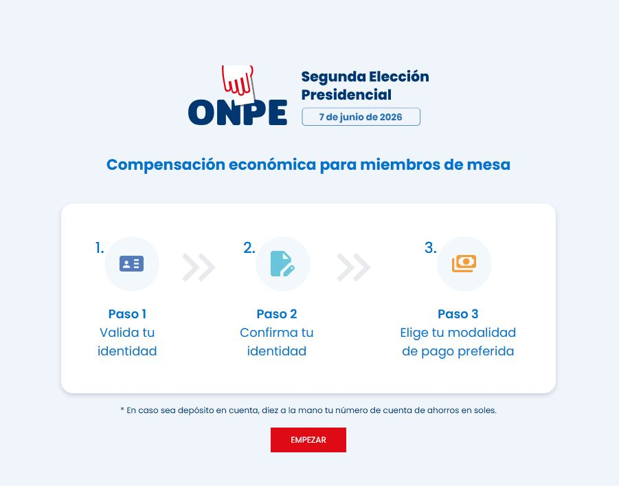 Étiez-vous membre du conseil d’administration ? L’ONPE dévoile comment enregistrer son paiement pour le second tour 2026
