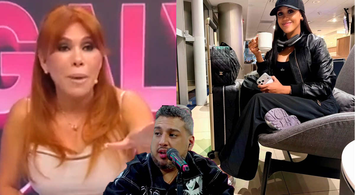 Magali Medina a choqué en direct les vêtements somptueux du partenaire de Ricardo Mendoza