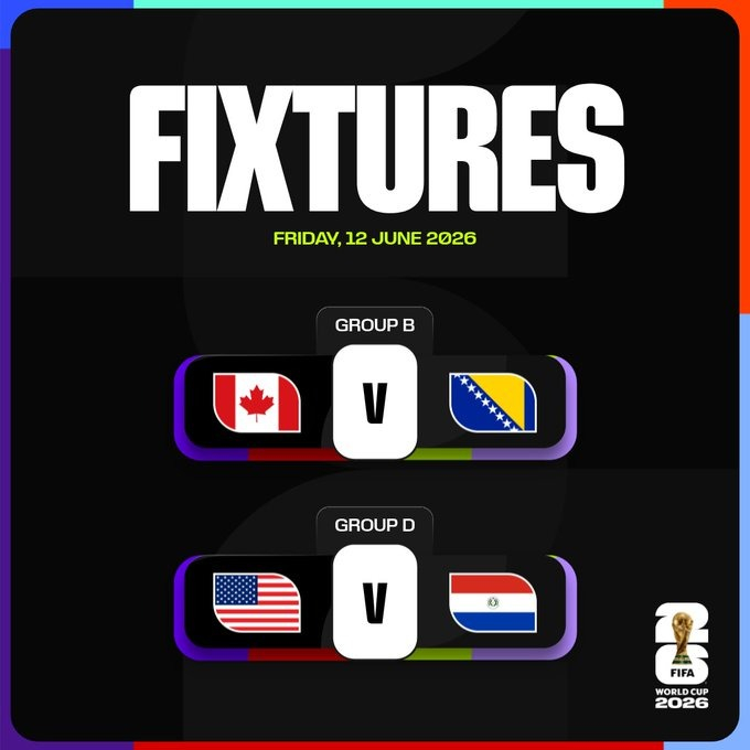 Matches de la Coupe du Monde 2026 en direct, aujourd’hui, vendredi 12 juin : horaires, groupes et chaînes pour regarder le football