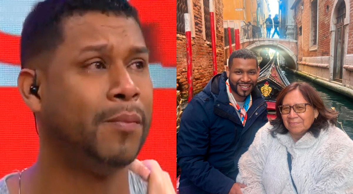 Edson Dávila pleure en direct pour le voyage de sa mère : “Je voulais lui faire une surprise”