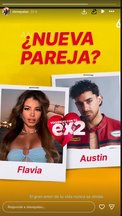 Austin Palo et Flavia Laos se retrouvent dans la réalité chilienne : l’amour va-t-il renaître ?