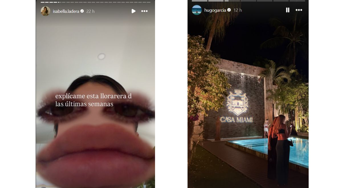 Isabella Ladera ‘pleure’ juste après avoir accouché, Hugo García vu dans ‘Exit’ avec Jefferson Farfan : “Explique-moi…”