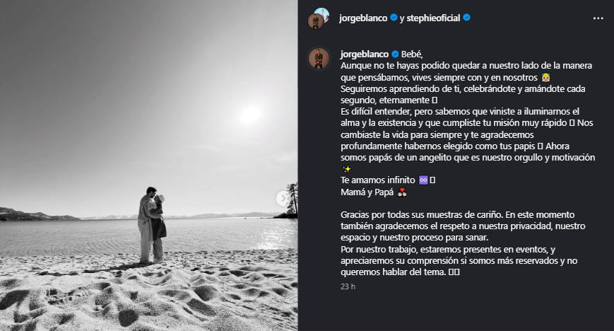 Choc total ! Un couple annonce la perte déchirante de son premier enfant : “C’est difficile pour nous de comprendre”