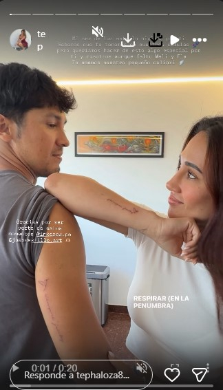 Tefa Llosa pleure alors qu’on lui montre un tatouage avec son frère en l’honneur de sa mère : Et Melissa Llosa ?