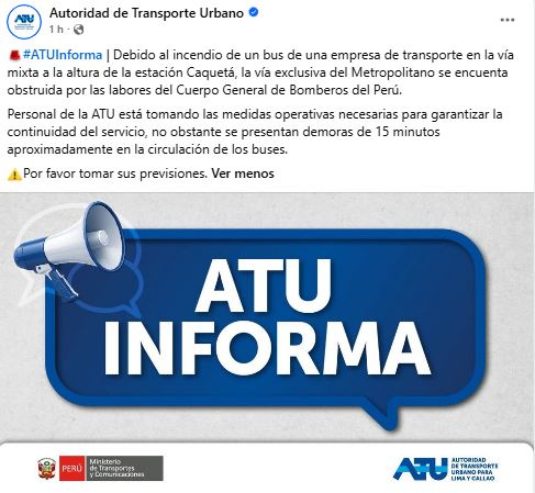 Urgent! Un bus a pris feu près de la gare de Caqueta et quatre unités de lutte contre les incendies ont été déployées en cas d’urgence.