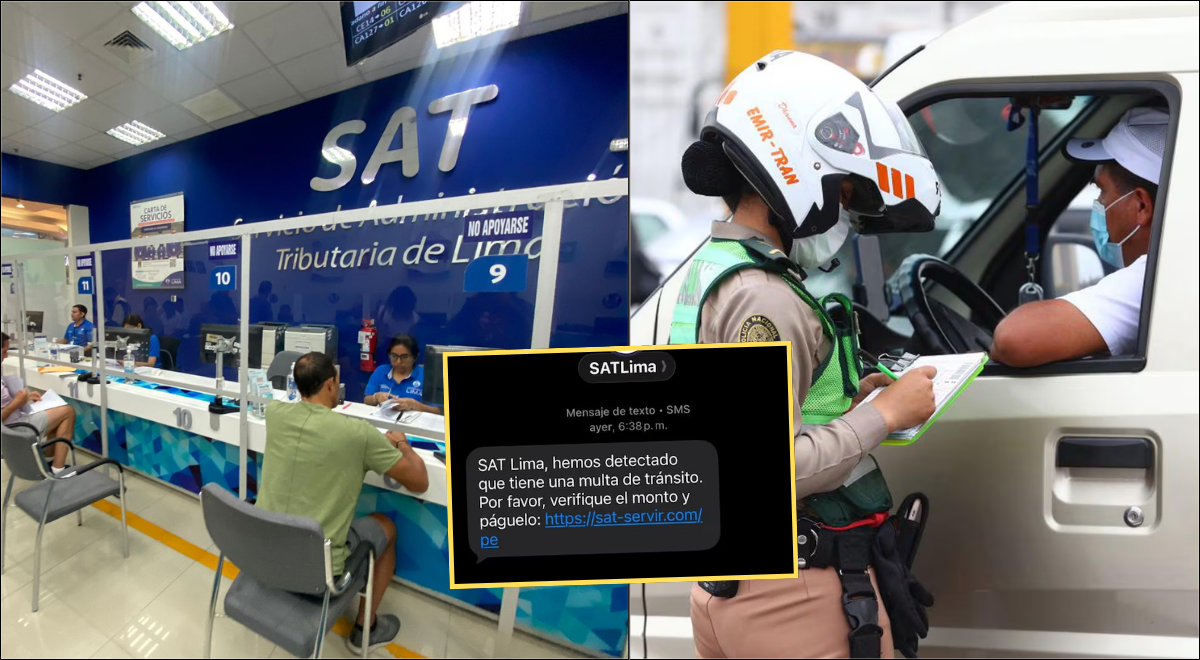 ¿Te llegó un SMS de deuda? SAT de Lima alerta por nueva modalidad de ...