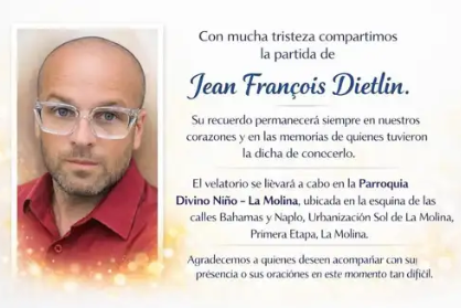 Ils annoncent le décès de François Dietlin, le père de la deuxième fille d’Olinda Castaneda : ils révèlent son dernier message déchirant