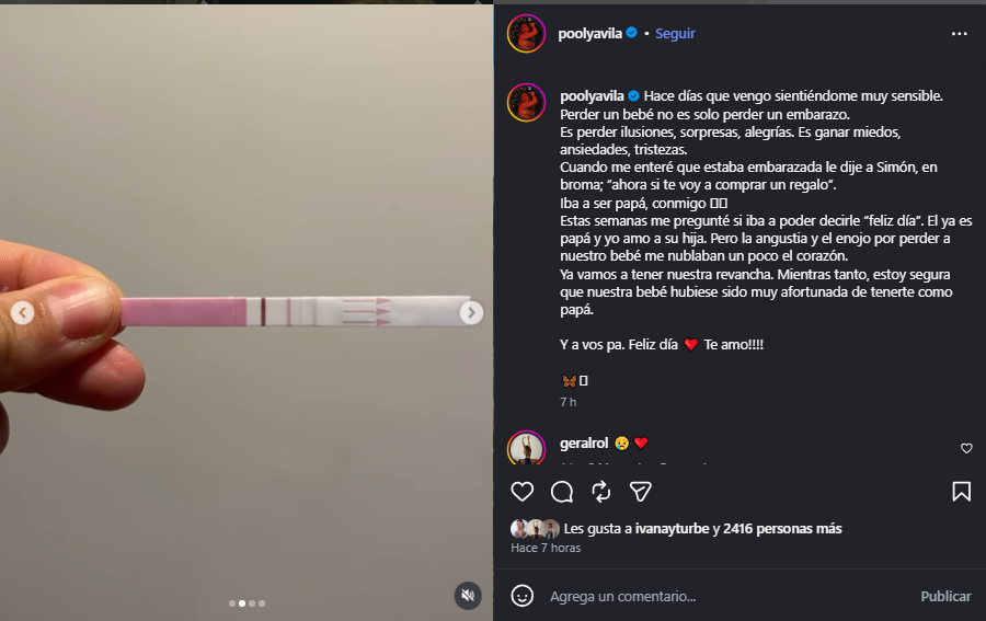 La star de télé-réalité révèle sa déchirante perte de grossesse en pleine fête des pères et déplore : “Il allait être papa avec moi.”