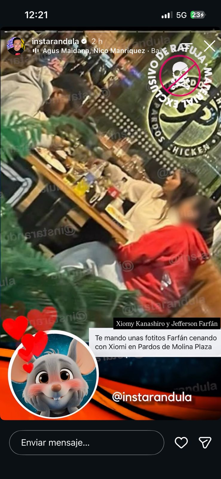 Réponse de Siomi Kanashiro à l'absence des enfants de Jefferson Farfan le jour de la fête des pères Réponse de Siomi Kanashiro à l'absence des enfants de Jefferson Farfan le jour de la fête des pères