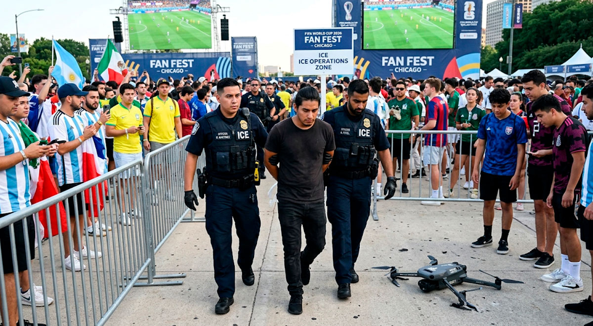 ATENCIÓN | Hombre realiza IMPENSADA ACCIÓN y termina detenido por el ICE durante el Mundial 2026