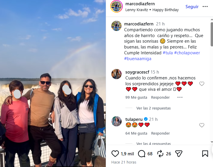 La publication émouvante est dédiée au producteur de télévision Tula Rodriguez, où il expose les moments ensemble, les fans demandent : “Rendez-le officiel maintenant”