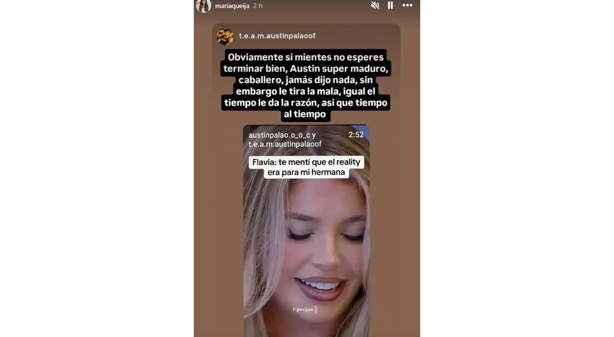 La mère d’Austin Palao s’en prend à Flavia Laos et expose son pire mensonge : “Ne vous attendez pas à bien finir…”