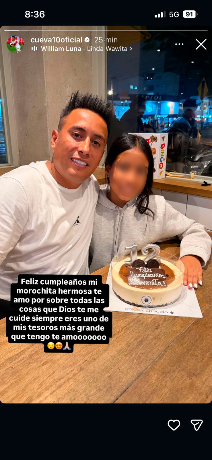 Christian Cueva y Pamela López celebran a su hija mayor juntos en reunión sencilla  