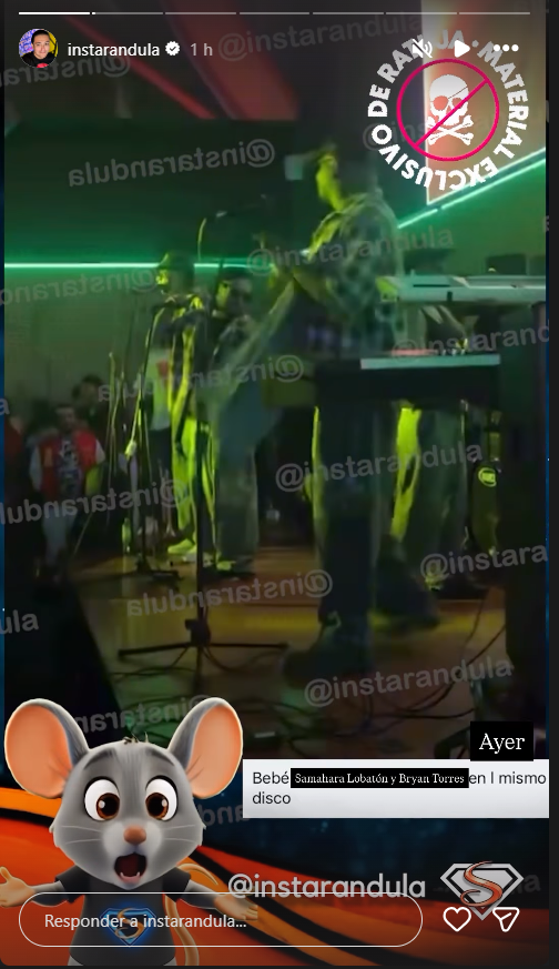 Samahara Lobatón y Bryan Torres son captados en la misma fiesta y ella baila pegadito  