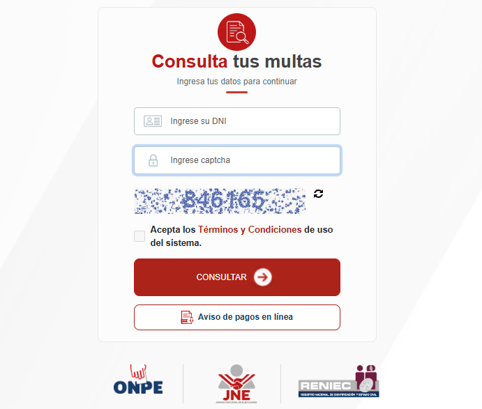 JNE presenta método para verificación de multas electorales antes del 4 de octubre. JNE presenta método para verificación de multas electorales antes del 4 de octubre.