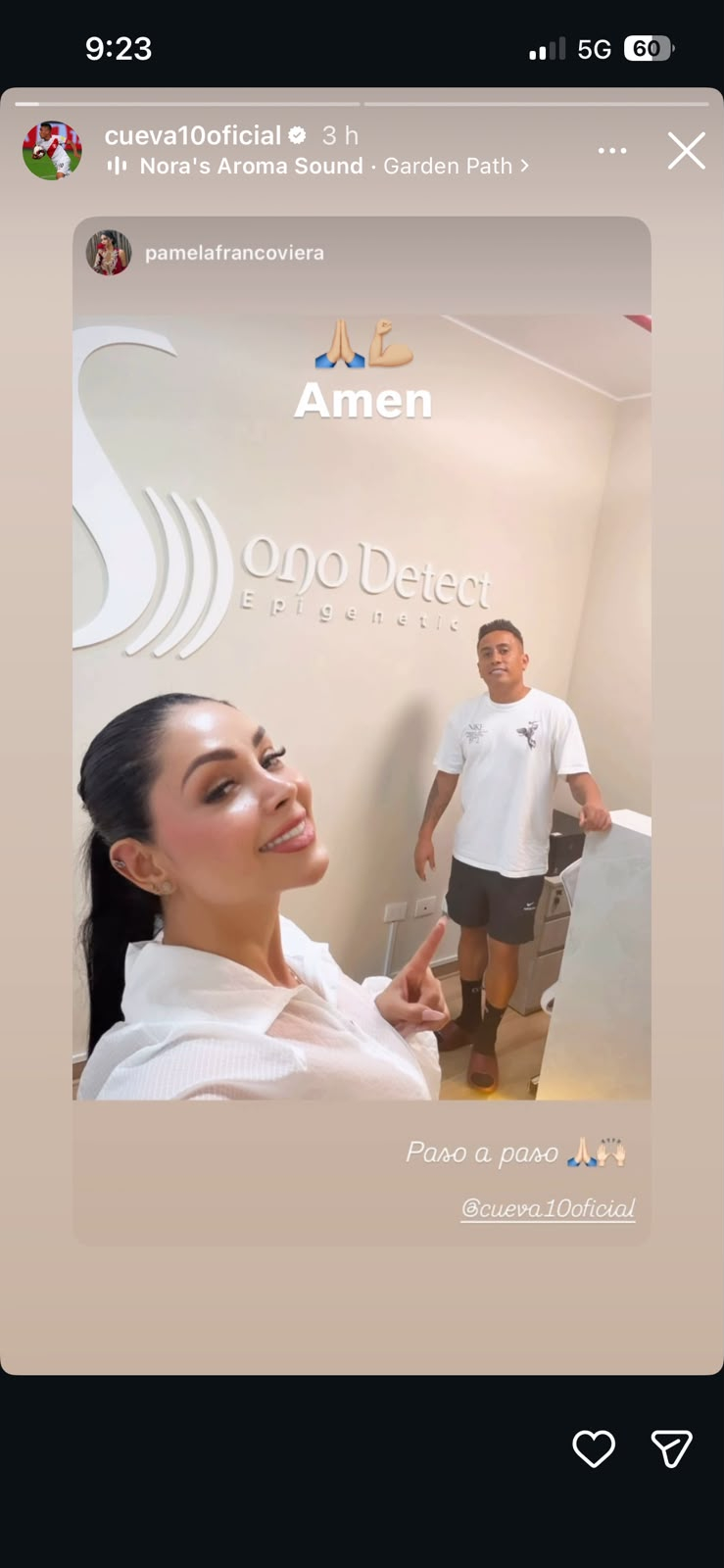Christian Cueva y Pamela Franco preocupan al aparecer en centro oncológico en sentido mensaje Christian Cueva y Pamela Franco preocupan al aparecer en centro oncológico en sentido mensaje