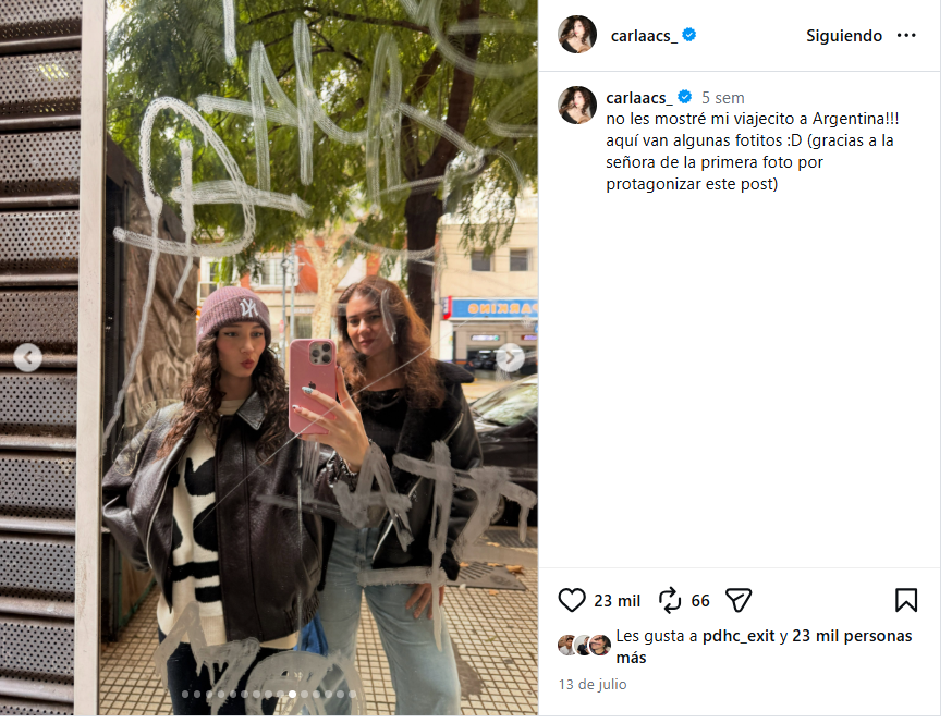 Curwen Caballero revela que pagó viaje a Carla Campos y su mamá a Argentina, país donde vive Alonso Grimaldo