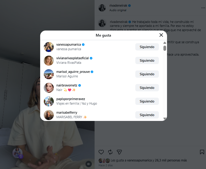 ¿Madre de Korina Rivadeneira respalda a Mario Hart? Tiene impensada reacción a videos de su hija contra piloto ¿Madre de Korina Rivadeneira respalda a Mario Hart? Tiene impensada reacción a videos de su hija contra piloto
