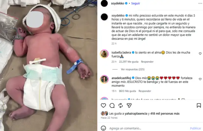 Isabella Ladera y Hugo García profundamente afectados por la noticia Isabella Ladera y Hugo García profundamente afectados por la noticia