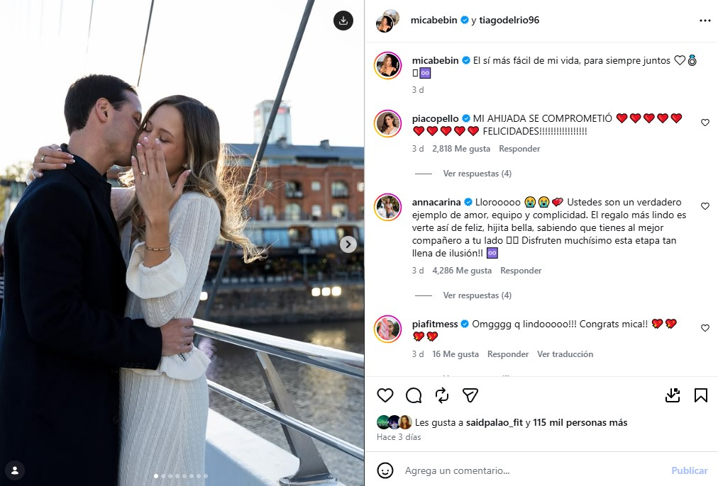 Hija de Anna Carina Copello responde a críticas tras su compromiso a los 23 años: “Nos permitirá...”  