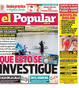 Edición Impresa - El Popular | Lima - Martes 07 de Marzo del 2023