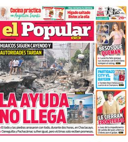 Edición Impresa - El Popular | Lima - Sabado 18 de Marzo del 2023