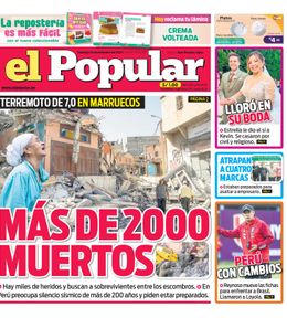 Edición Impresa - El Popular | Lima - Domingo 10 de Setiembre del 2023