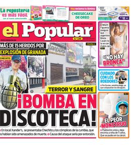 Edición Impresa - El Popular | Lima - Sabado 16 de Setiembre del 2023