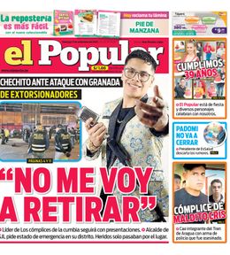 Edición Impresa - El Popular | Lima - Domingo 17 de Setiembre del 2023