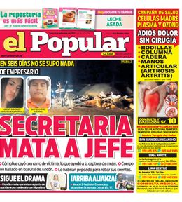 Edición Impresa - El Popular | Lima - Lunes 18 de Setiembre del 2023