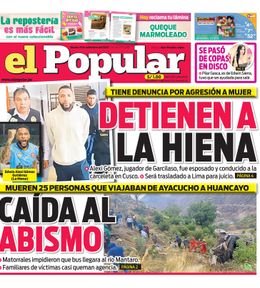 Edición Impresa - El Popular | Lima - Martes 19 de Setiembre del 2023