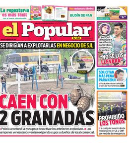 Edición Impresa - El Popular | Lima - Jueves 21 de Setiembre del 2023