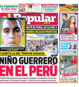 Edición Impresa - El Popular | Lima - Viernes 22 de Setiembre del 2023